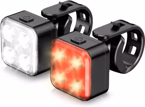 Akale Rechargeable Bike Light Set (1 Set)