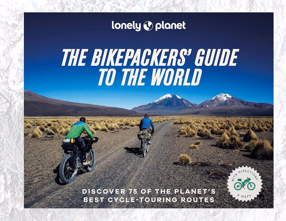 Product shot of The Bikepacker's Guide to the World by Lonely Planet