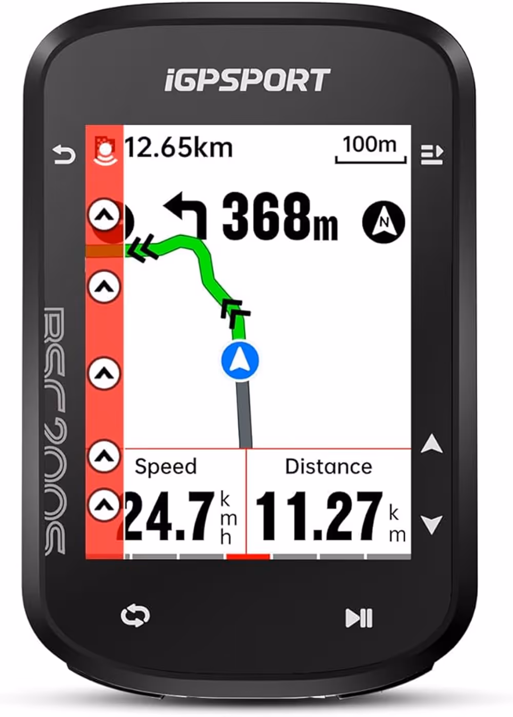 Product shot of iGPSPORT BSC200S Bike Computer by iGPSPORT