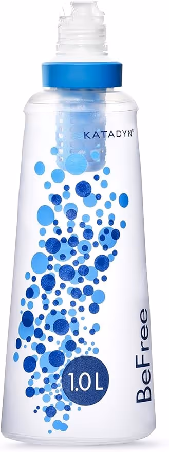Katadyn BeFree 1L Collapsible Water Filter Bottle by Katadyn