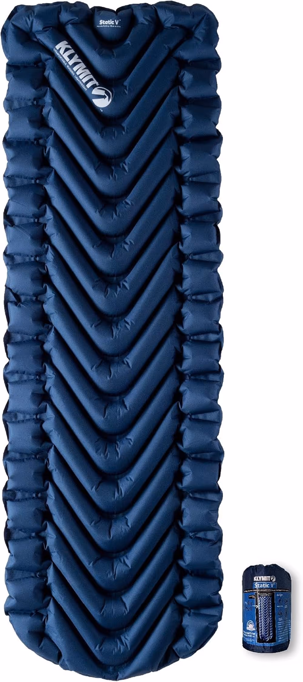 Product shot of Klymit Static V Sleeping Pad by Klymit