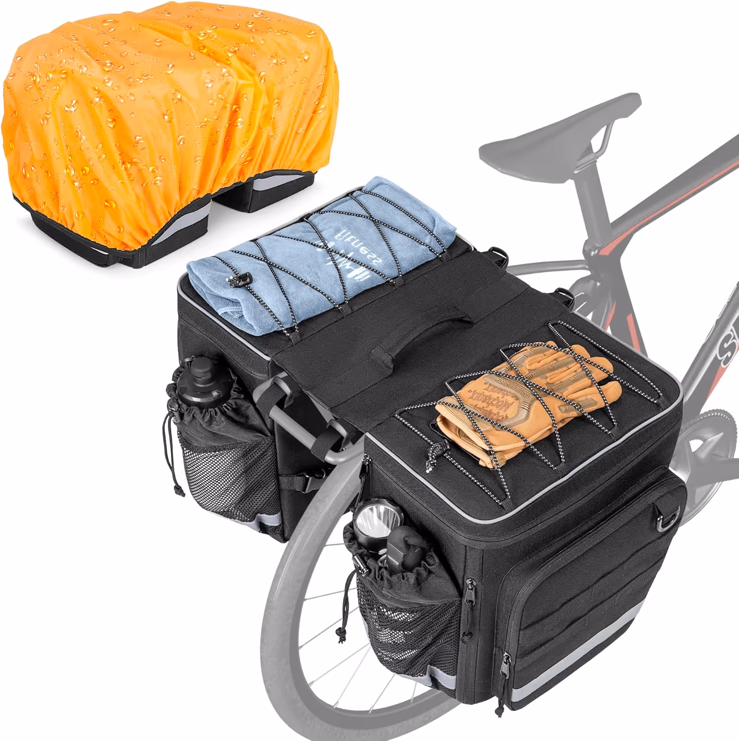Marscamd Expandable Panniers 50L by Marscamd