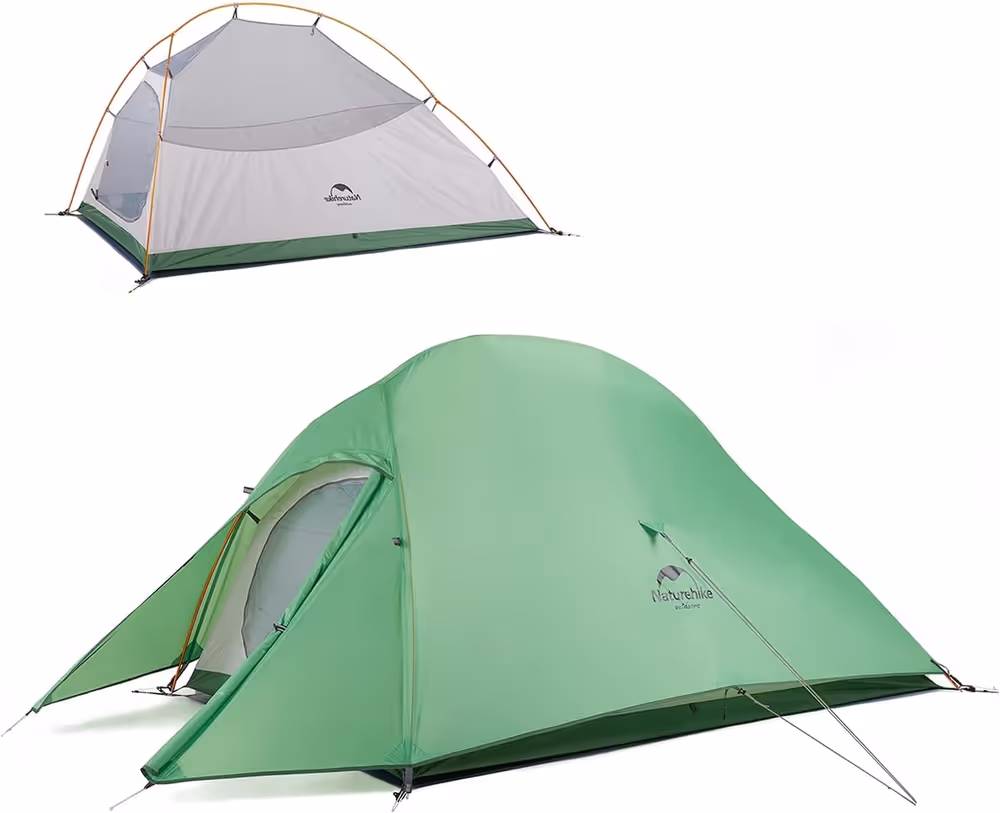 Product shot of Naturehike Star-River 2-Person Backpacking Tent by Naturehike
