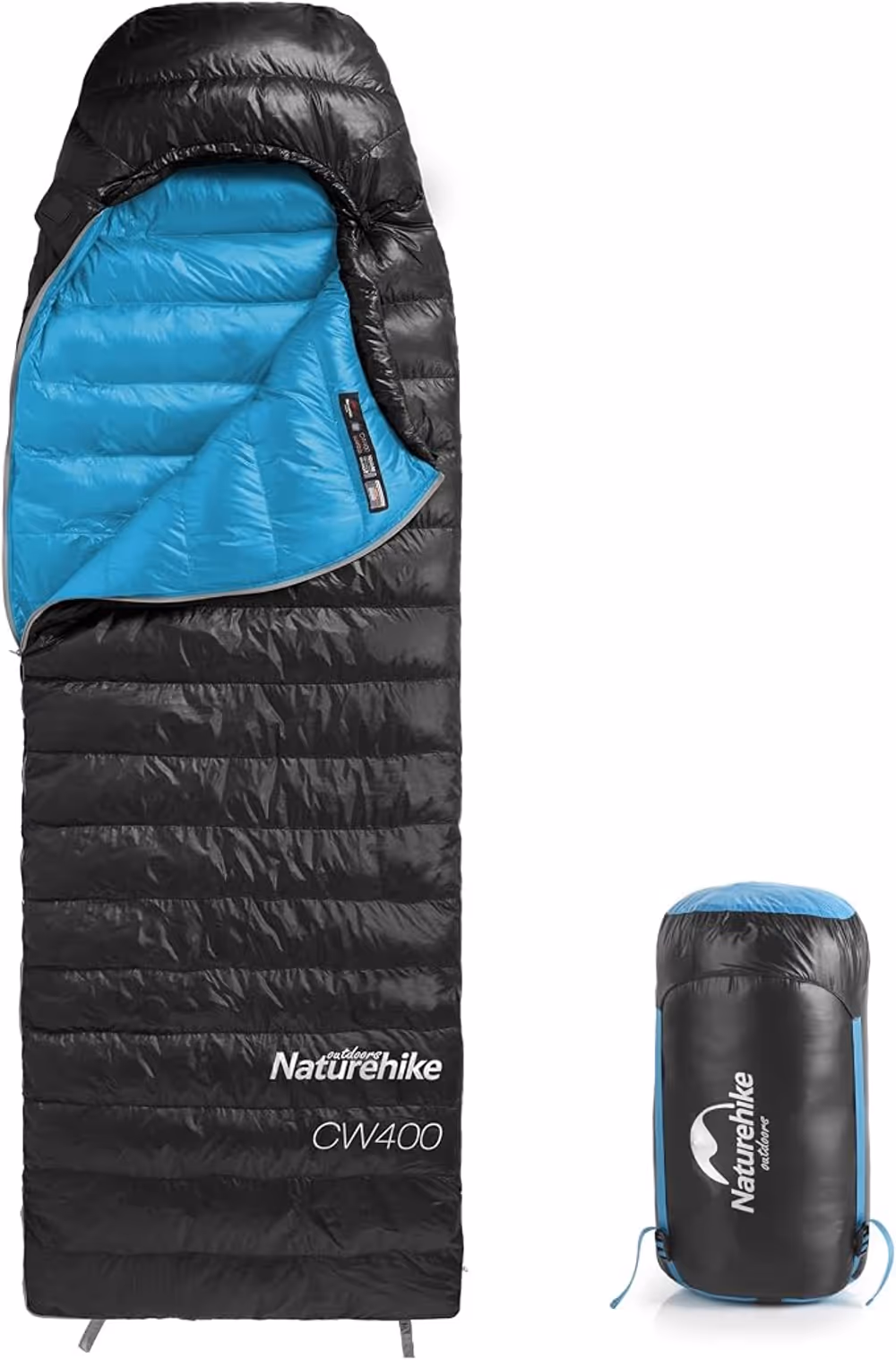 Product shot of Naturehike Ultralight Down Sleeping Bag (650FP) by Naturehike