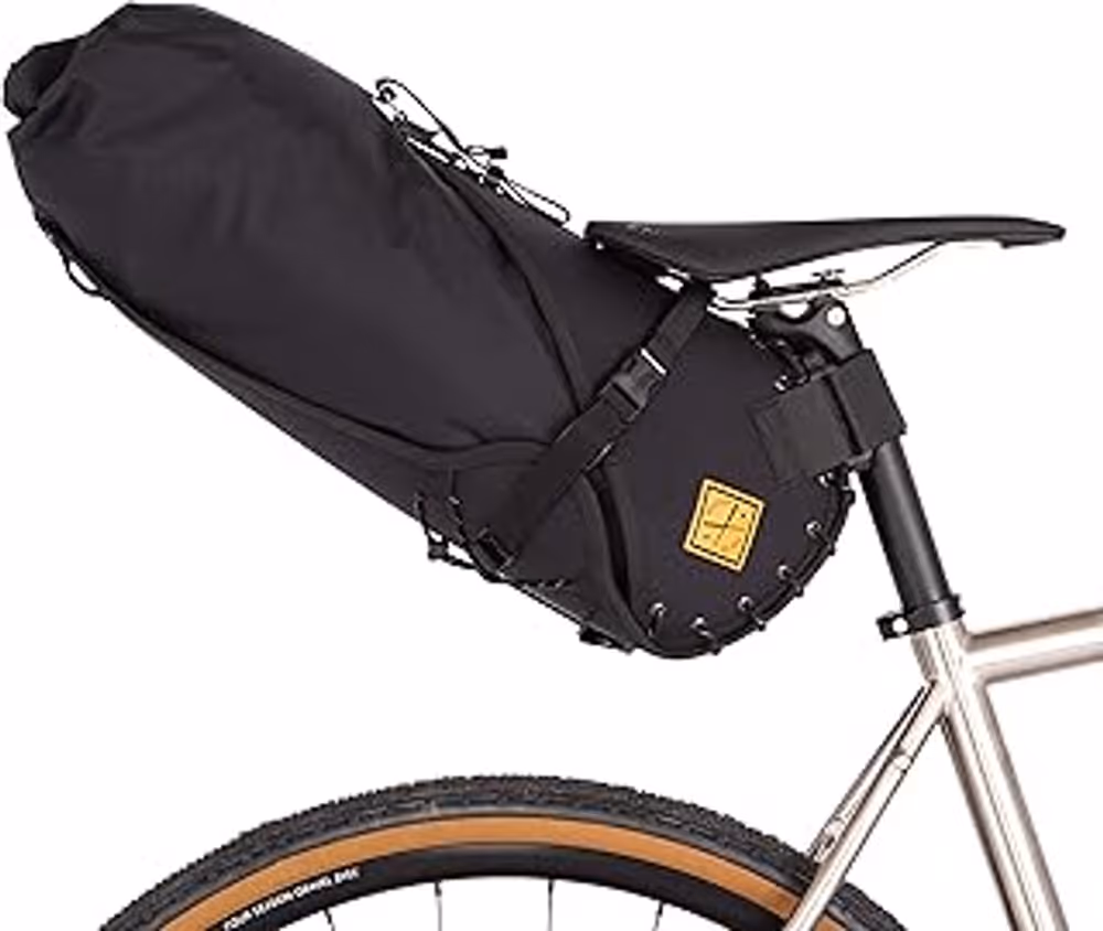 Product shot of Restrap Big Saddle Holster with Storage Bag by Restrap