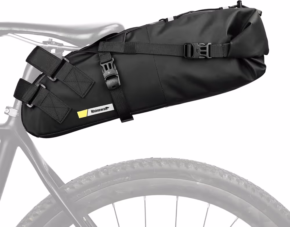 Product shot of Rhinowalk 10L Waterproof Saddle Bag by Rhinowalk