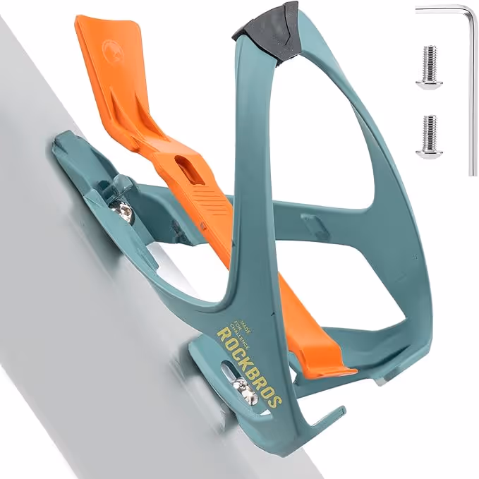 ROCKBROS 2-in-1 Bottle Cage with Built-in Tire Levers by ROCKBROS