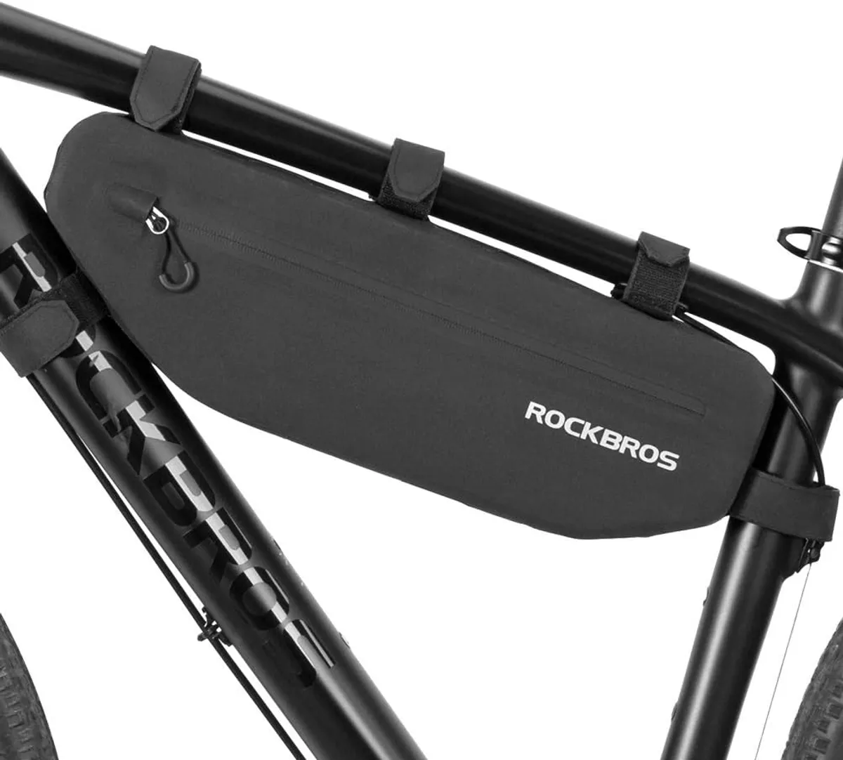 ROCKBROS 840D Nylon Waterproof Bike Triangle Bag, our top pick in The Best Bikepacking Frame Bags