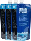 Sawyer Squeezable Pouches for Squeeze Filtration Systems
