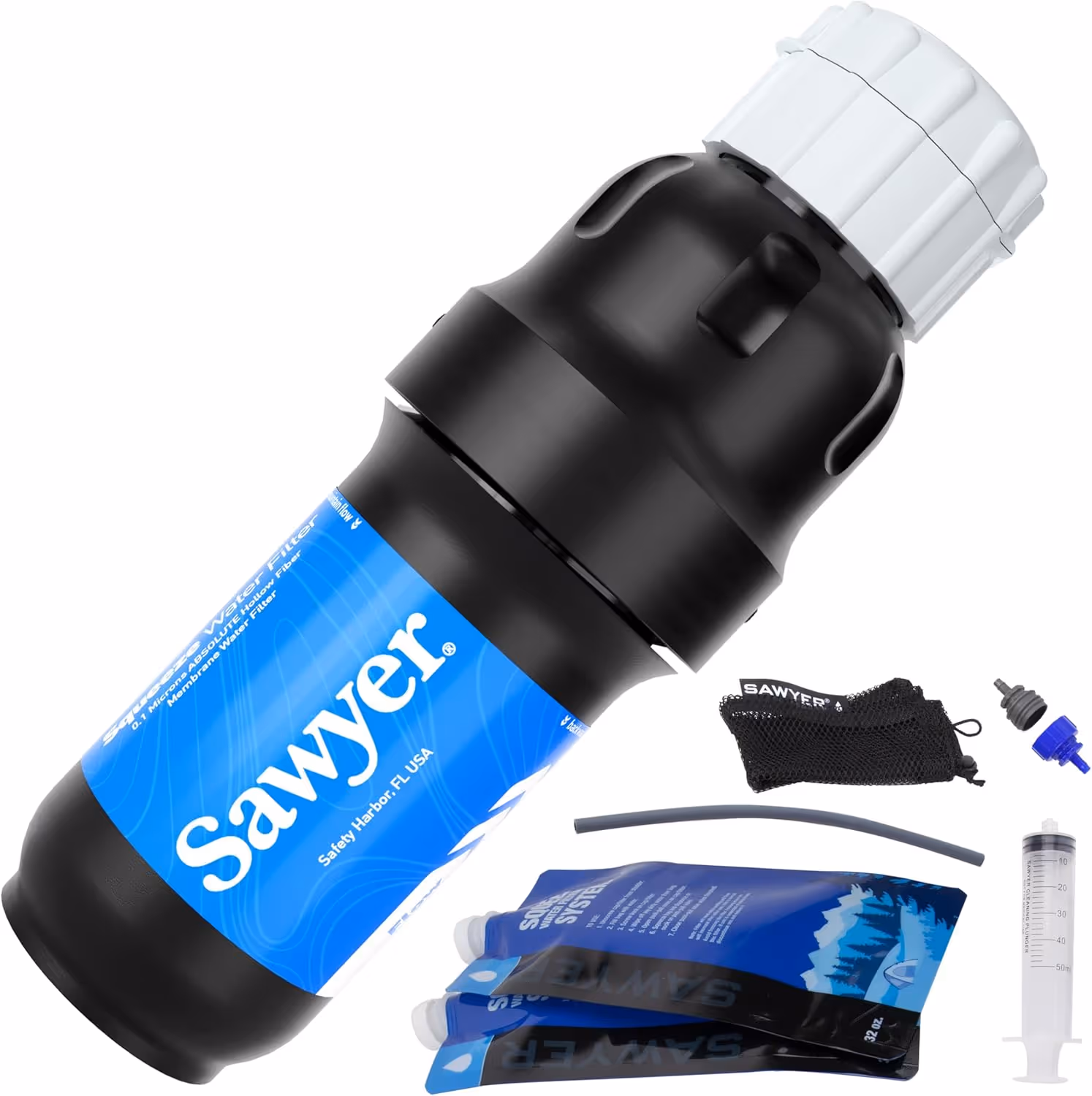 Sawyer Squeeze Water Filtration System (SP129) by Sawyer