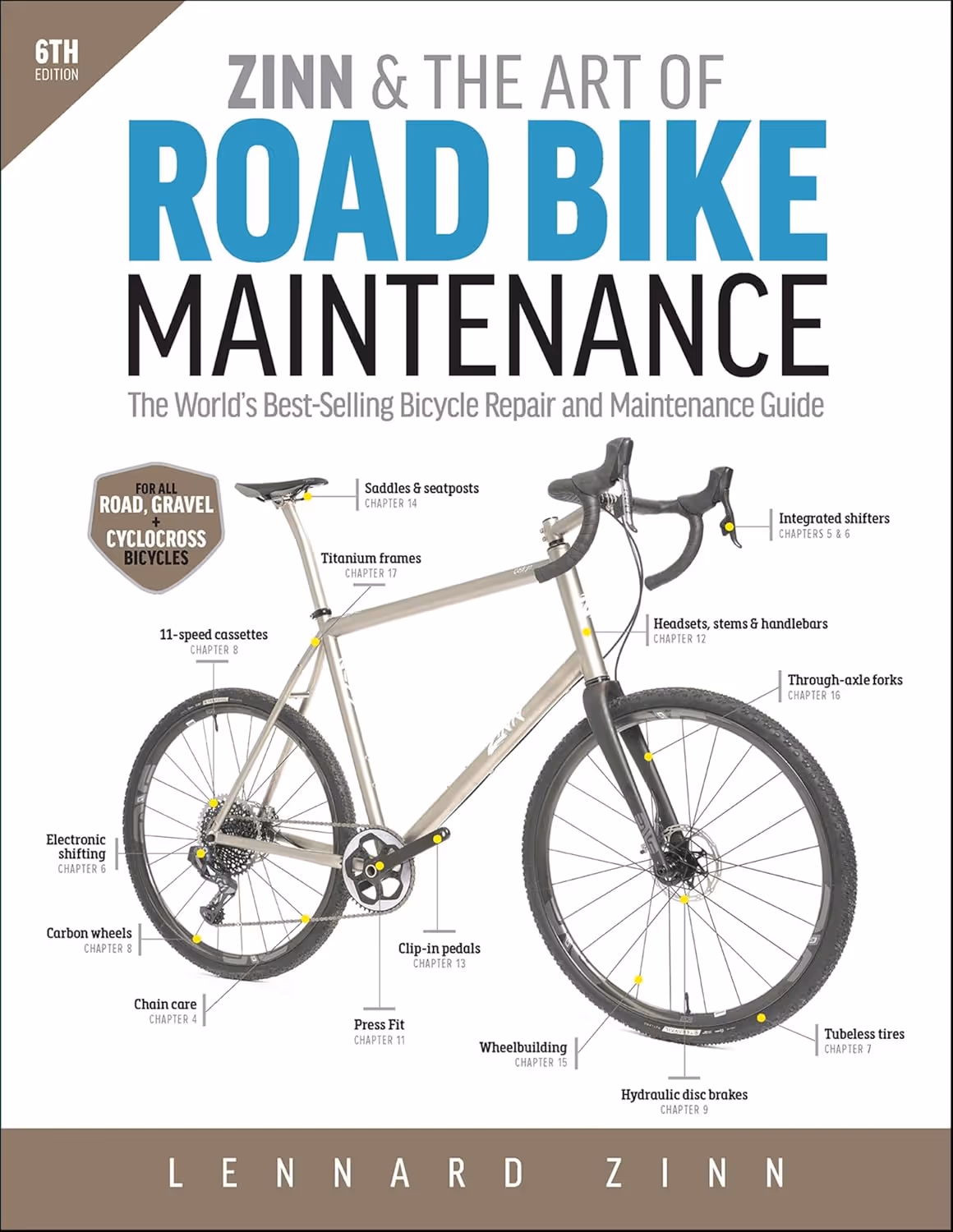 Zinn & the Art of Road Bike Maintenance (Kindle) by Lennard Zinn